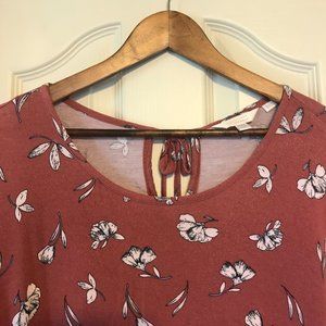 Short Sleeve Floral Top